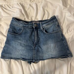 JUSTUSA American Threads Jean Skirt